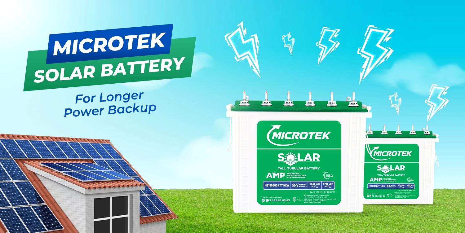 MICROTEK solar battery